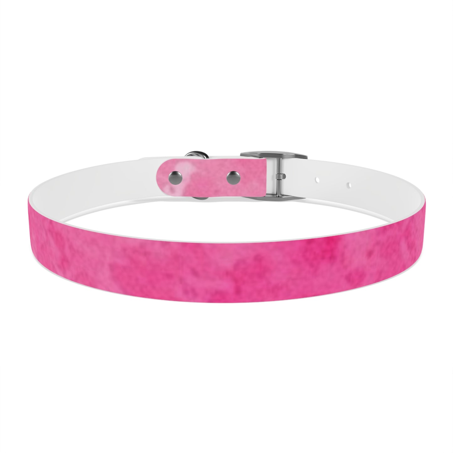Custom Pink Dog Collar - Stylish Pet Accessory for Fashionable Dog Lovers