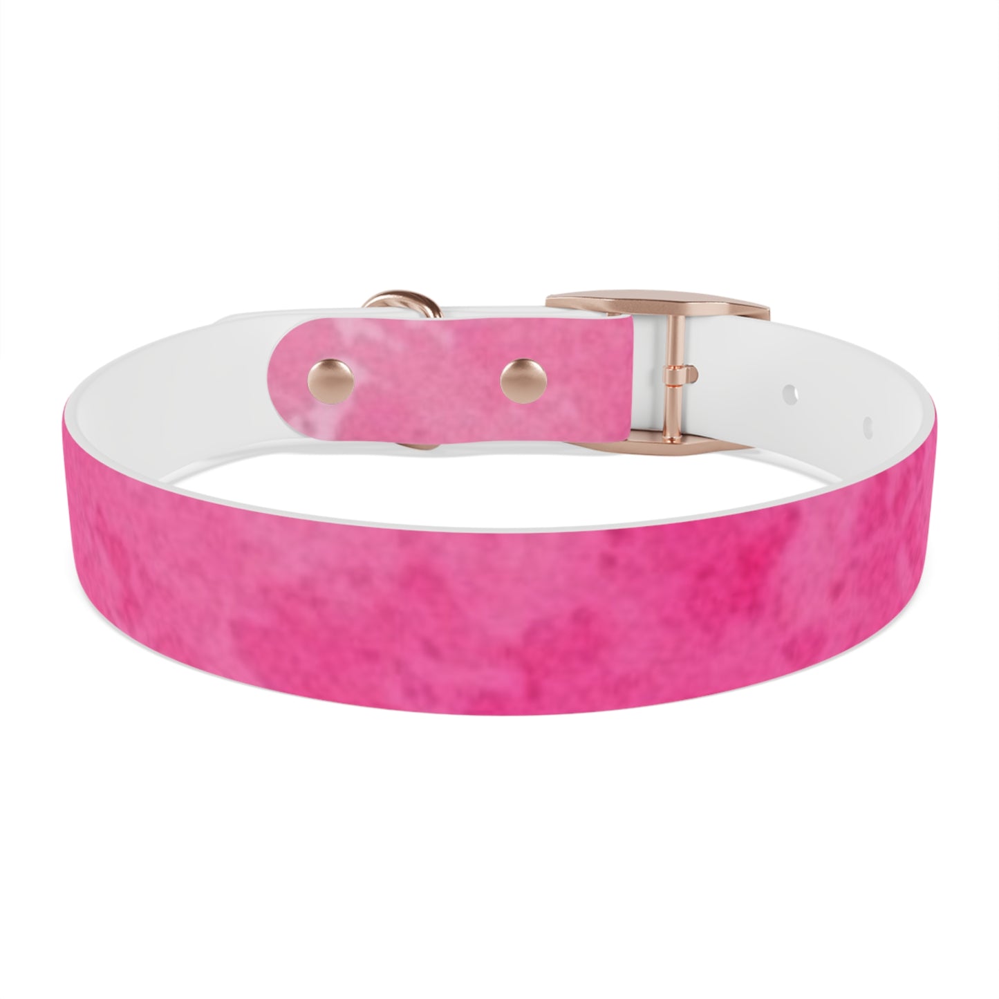 Custom Pink Dog Collar - Stylish Pet Accessory for Fashionable Dog Lovers