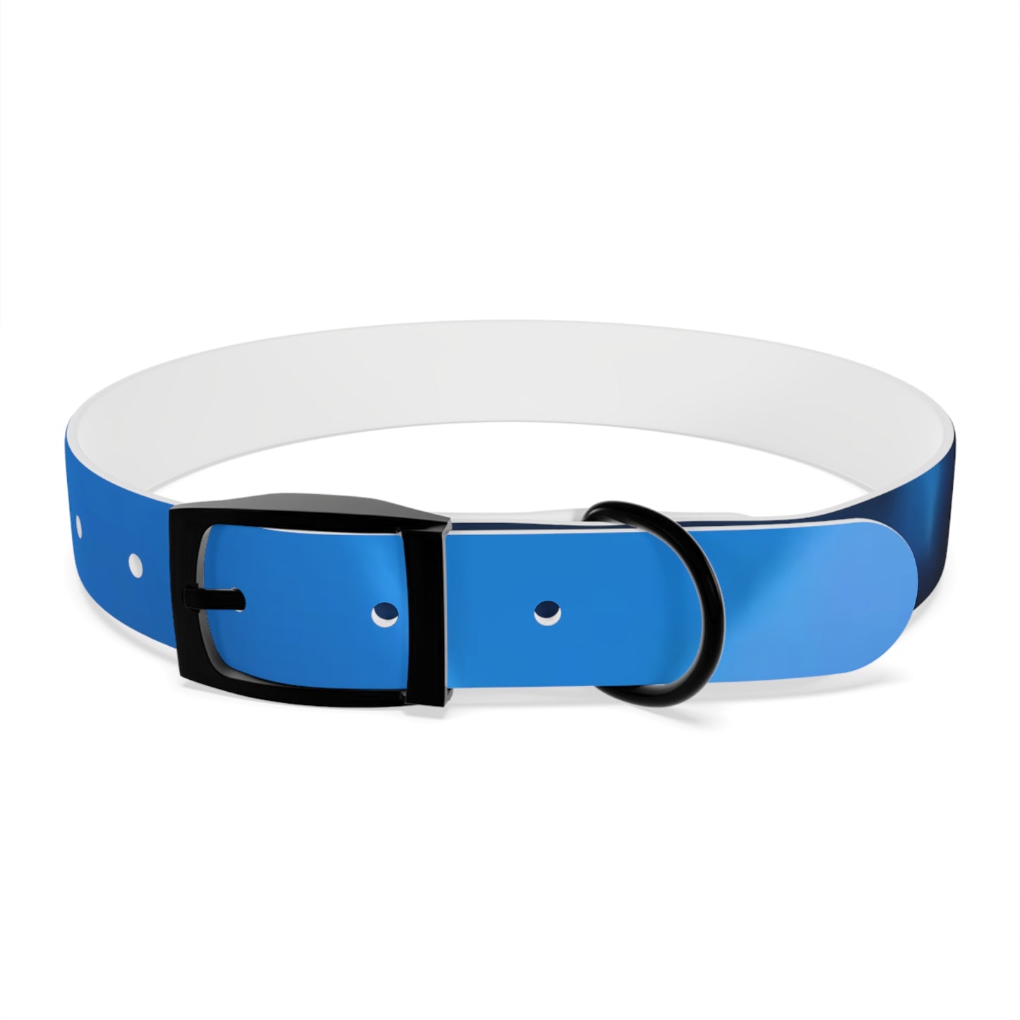 Dog Collar - Blue Smoke Design