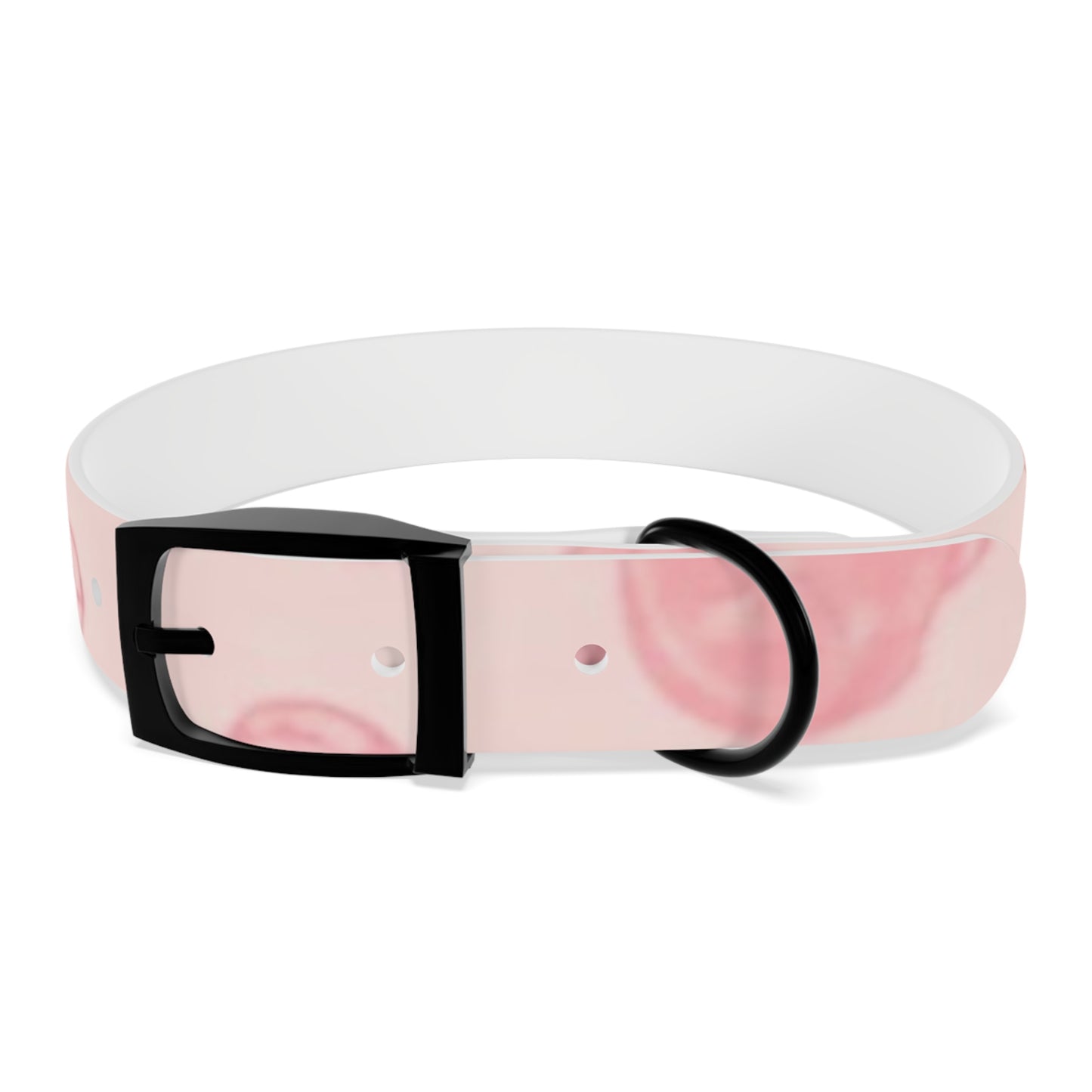 Beach Babe Pink Dog Collar - Stylish Pet Accessory for Beach Lovers