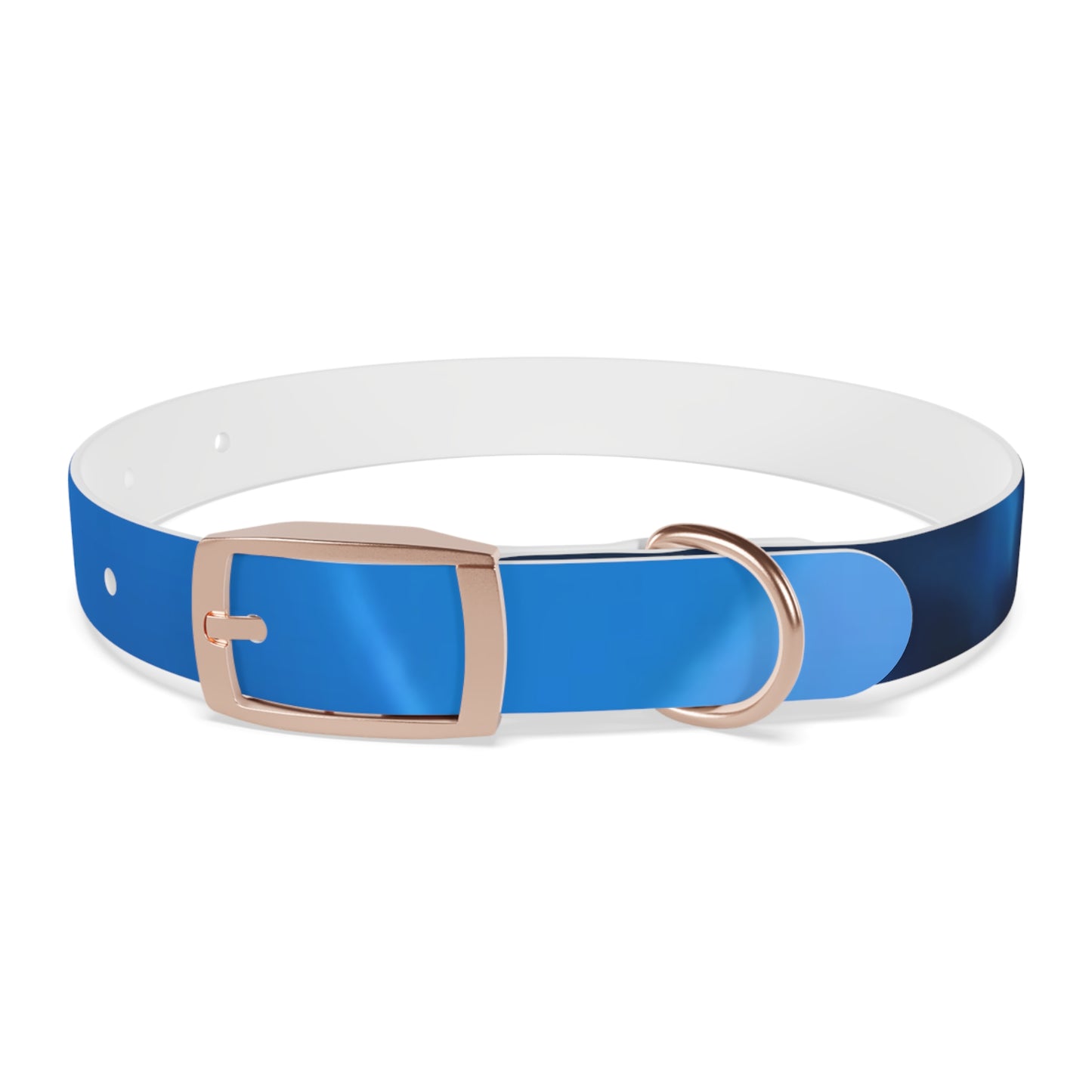 Dog Collar - Blue Smoke Design