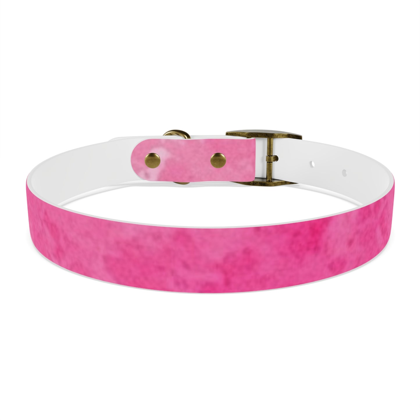 Custom Pink Dog Collar - Stylish Pet Accessory for Fashionable Dog Lovers