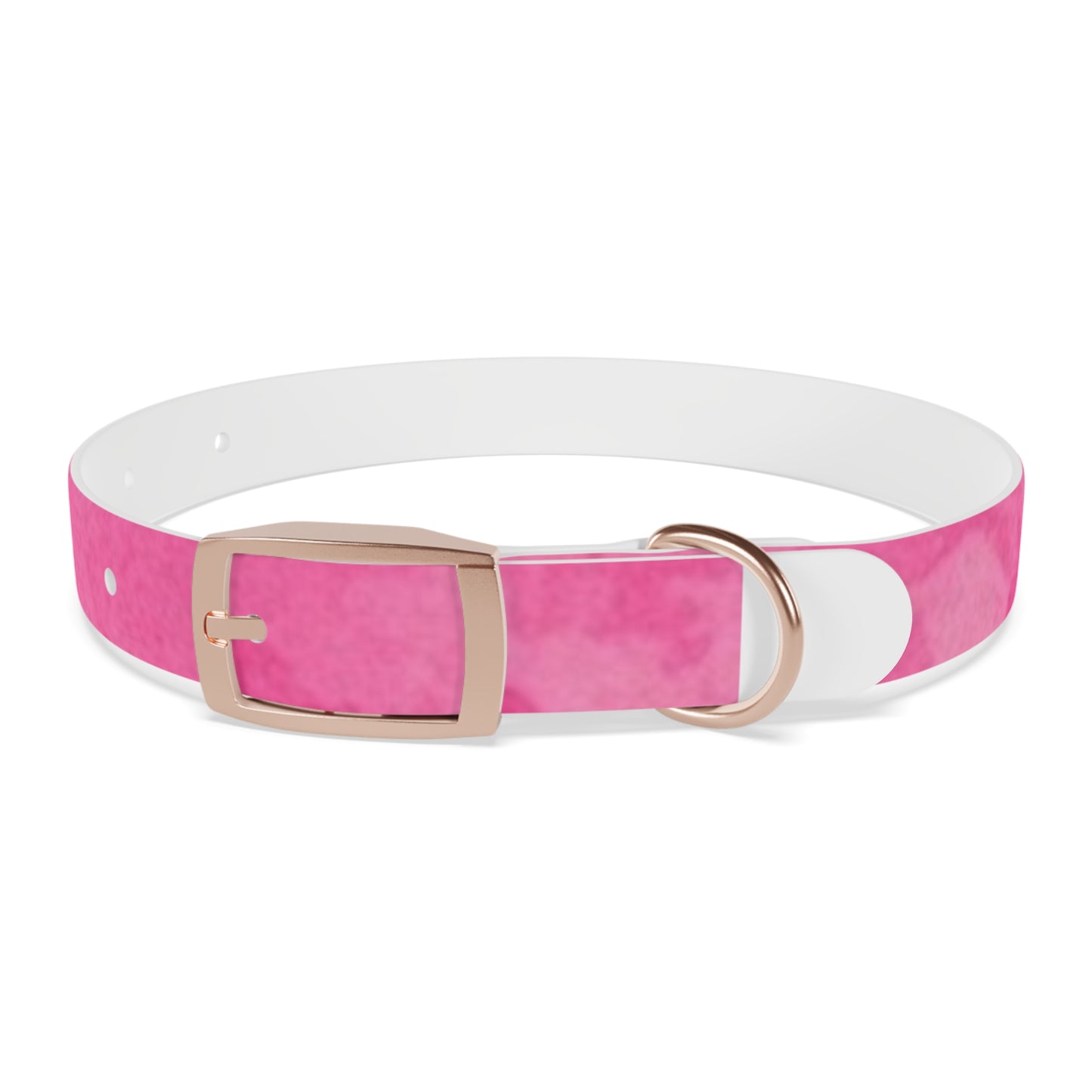 Custom Pink Dog Collar - Stylish Pet Accessory for Fashionable Dog Lovers