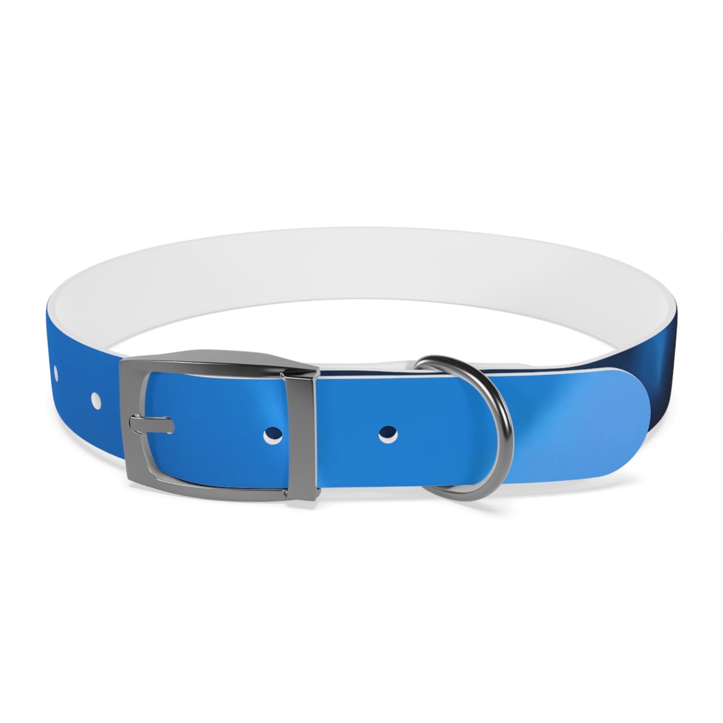 Dog Collar - Blue Smoke Design