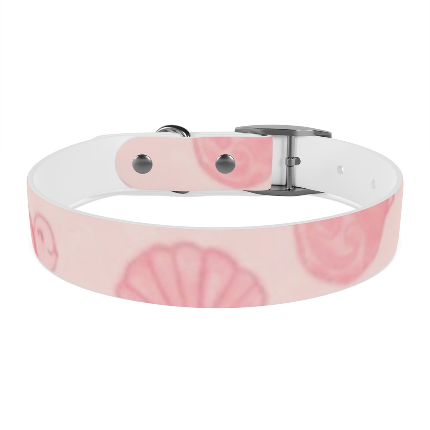 Beach Babe Pink Dog Collar - Stylish Pet Accessory for Beach Lovers