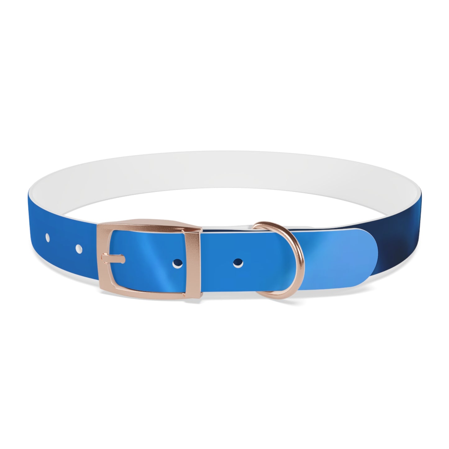 Dog Collar - Blue Smoke Design
