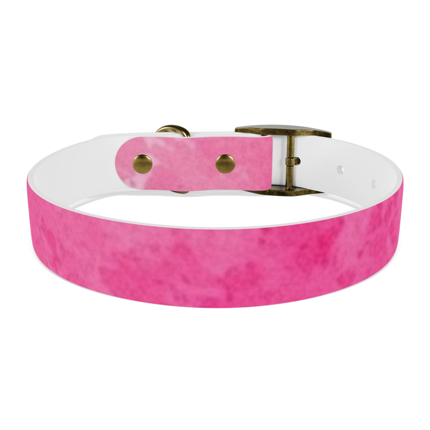 Custom Pink Dog Collar - Stylish Pet Accessory for Fashionable Dog Lovers