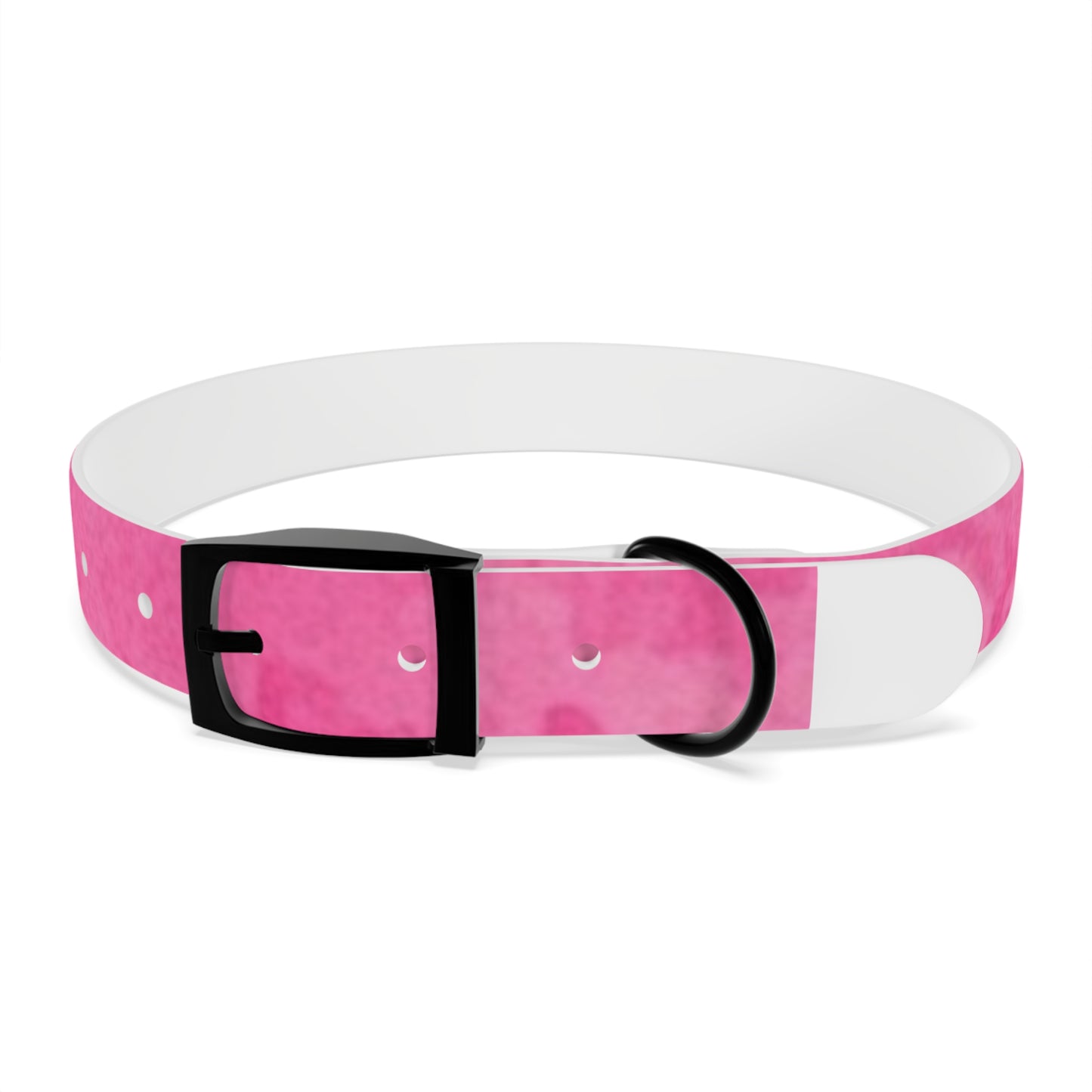 Custom Pink Dog Collar - Stylish Pet Accessory for Fashionable Dog Lovers