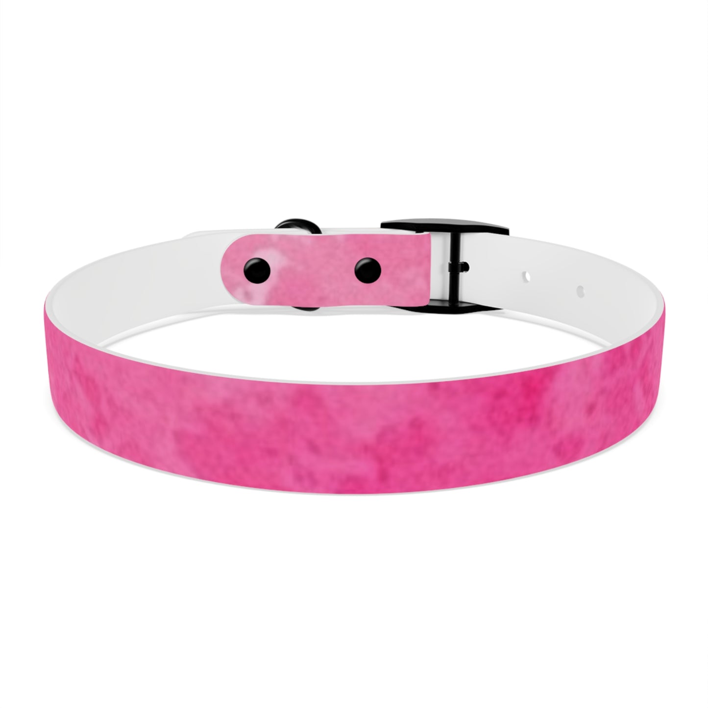 Custom Pink Dog Collar - Stylish Pet Accessory for Fashionable Dog Lovers