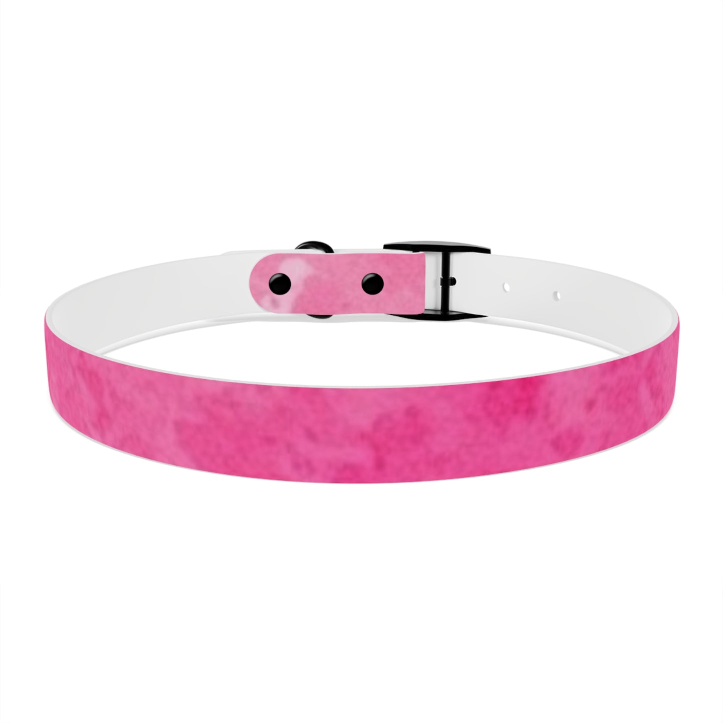 Custom Pink Dog Collar - Stylish Pet Accessory for Fashionable Dog Lovers
