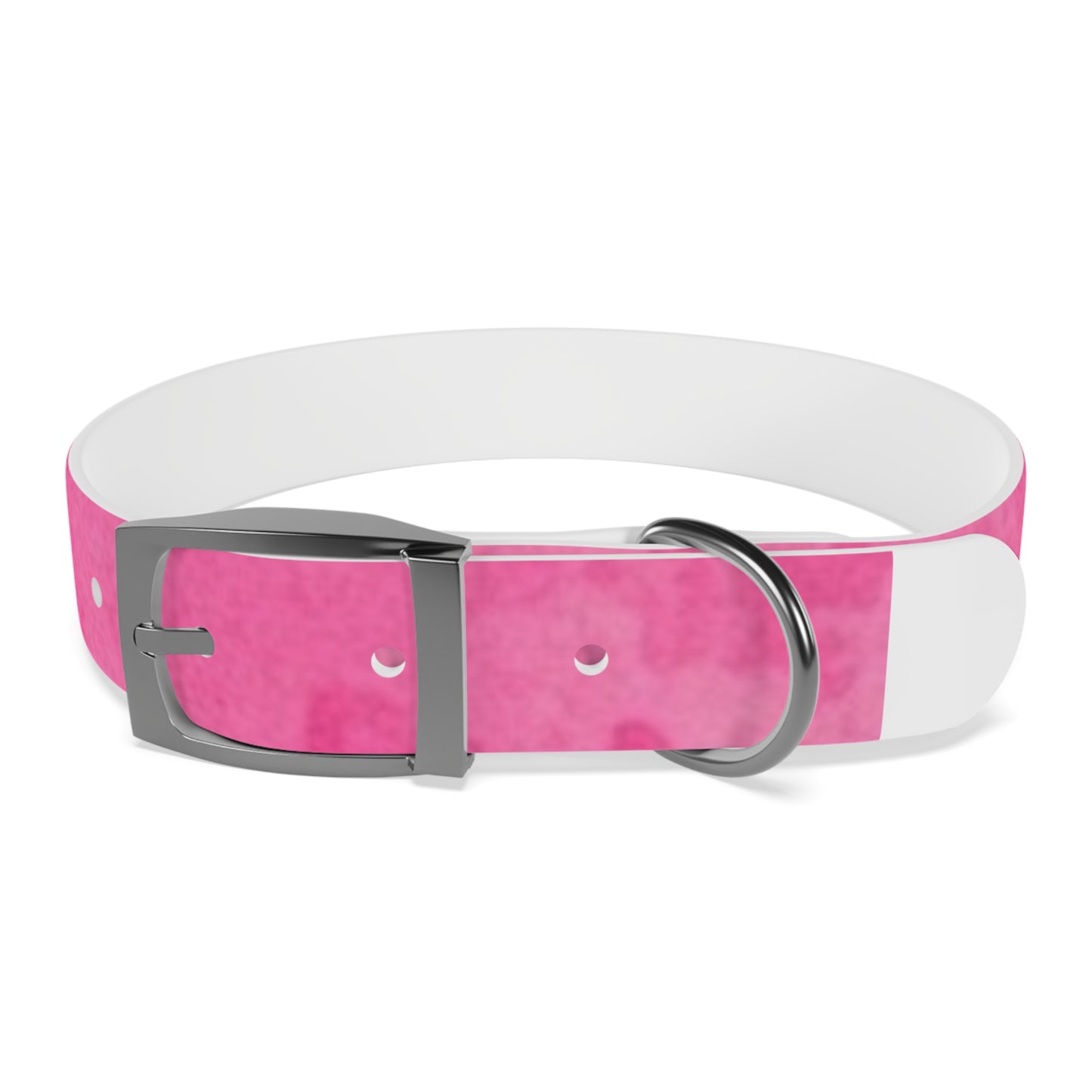 Custom Pink Dog Collar - Stylish Pet Accessory for Fashionable Dog Lovers