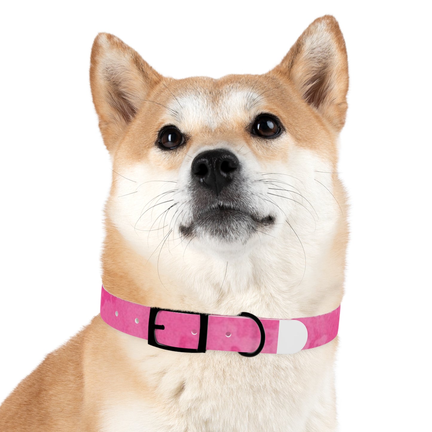 Custom Pink Dog Collar - Stylish Pet Accessory for Fashionable Dog Lovers
