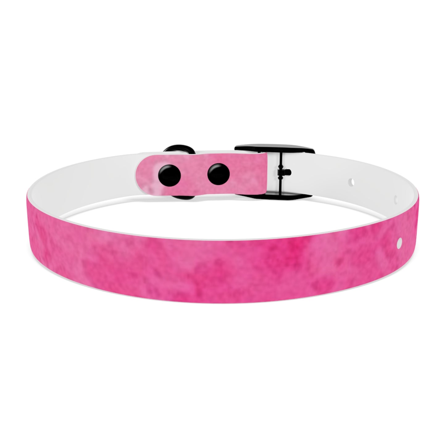 Custom Pink Dog Collar - Stylish Pet Accessory for Fashionable Dog Lovers
