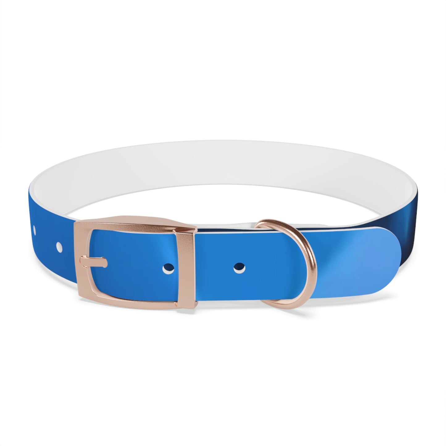 Dog Collar - Blue Smoke Design
