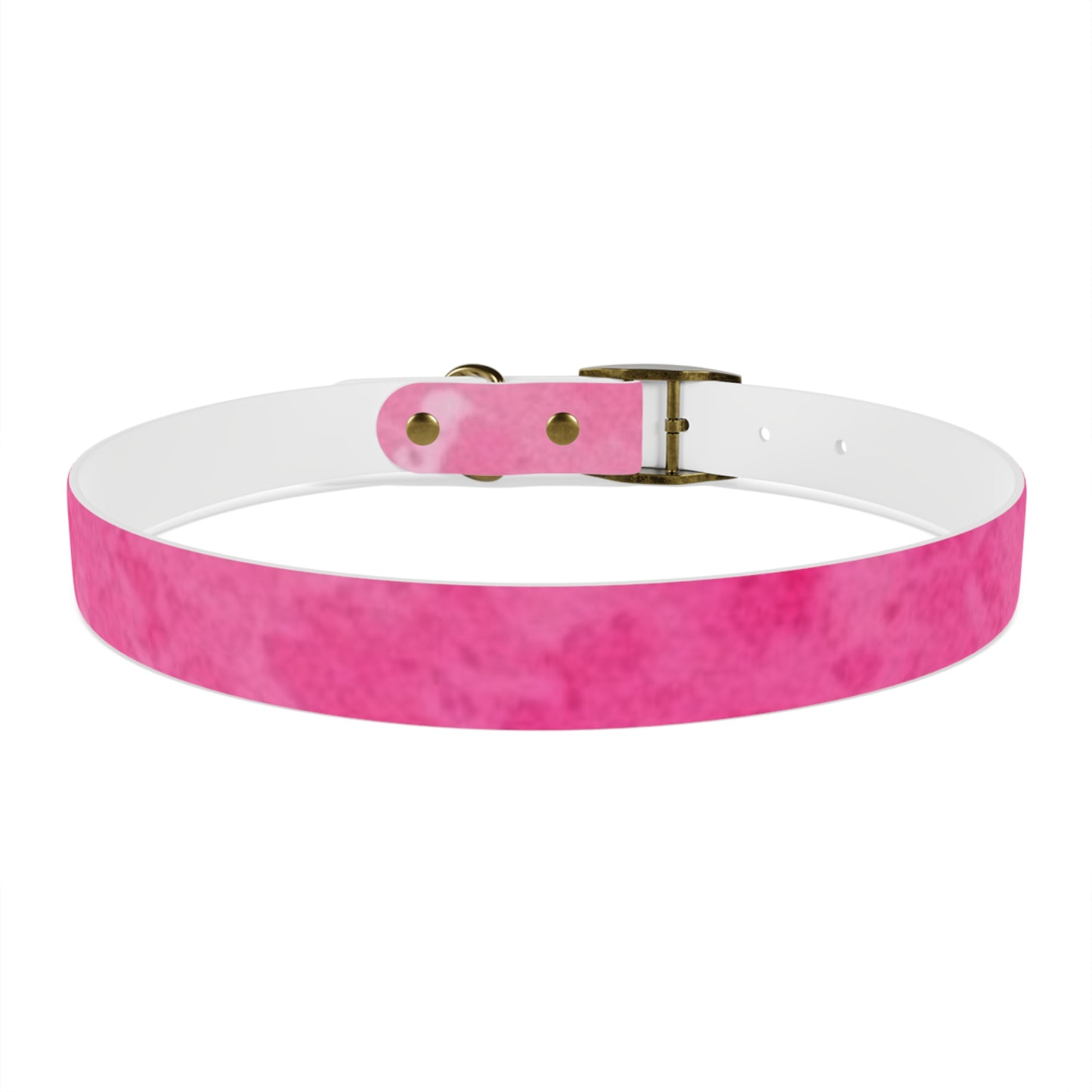 Custom Pink Dog Collar - Stylish Pet Accessory for Fashionable Dog Lovers