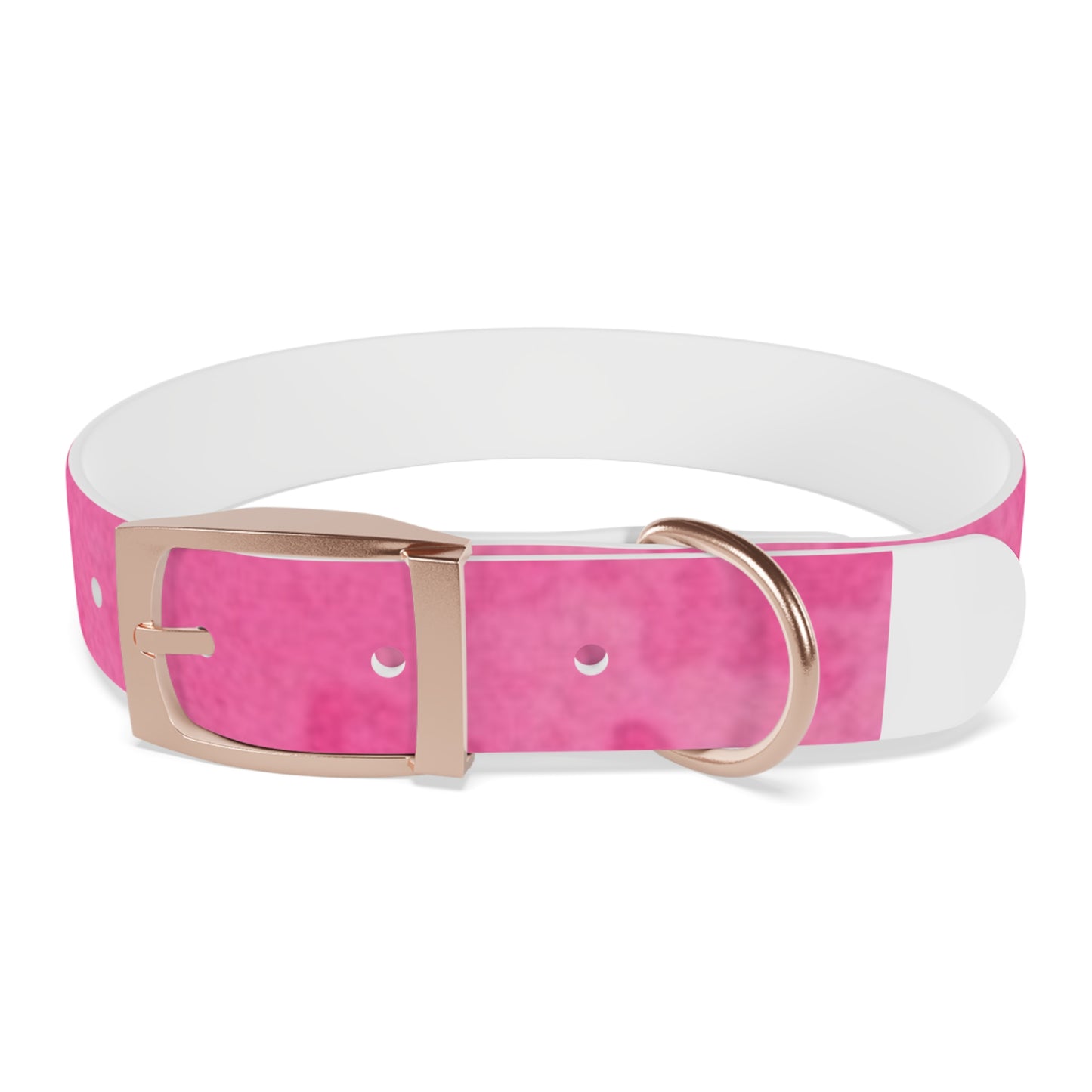 Custom Pink Dog Collar - Stylish Pet Accessory for Fashionable Dog Lovers