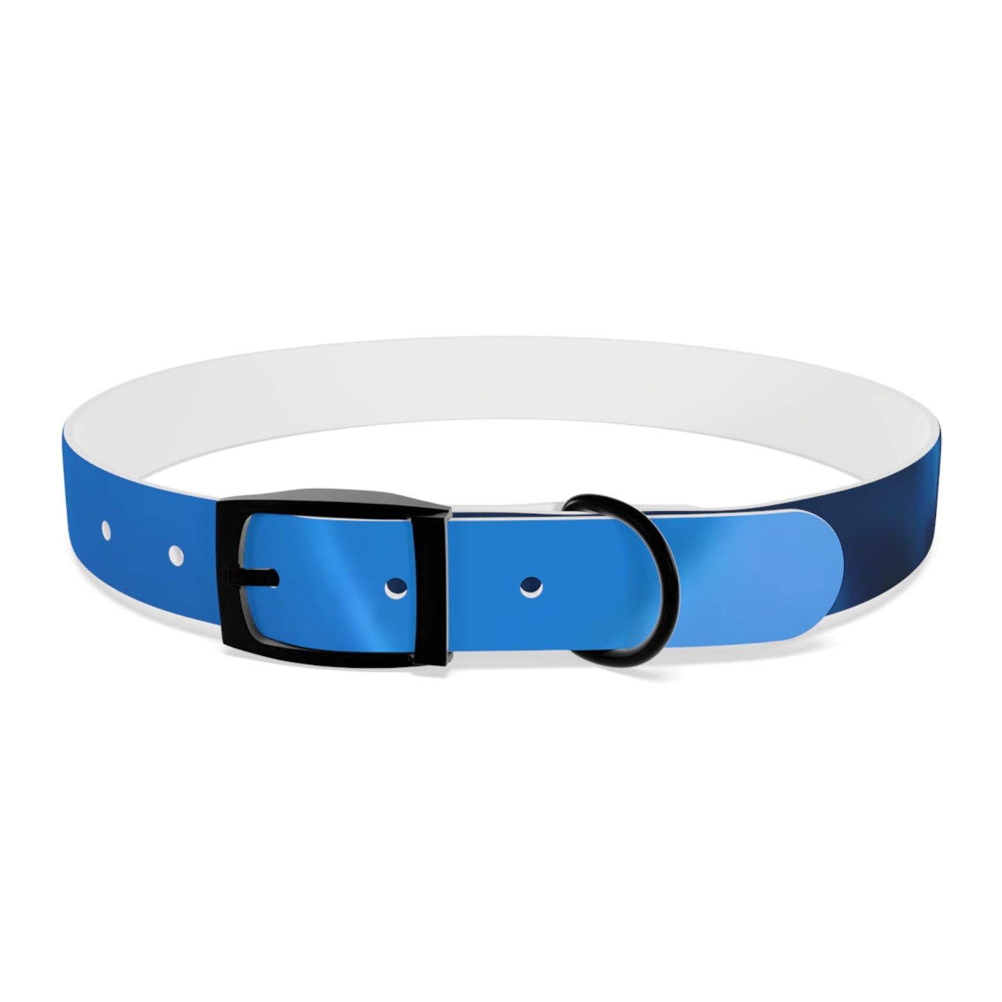 Dog Collar - Blue Smoke Design