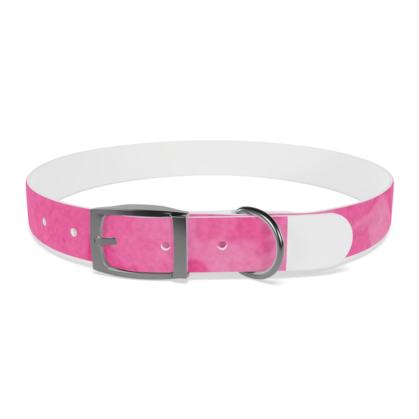 Custom Pink Dog Collar - Stylish Pet Accessory for Fashionable Dog Lovers