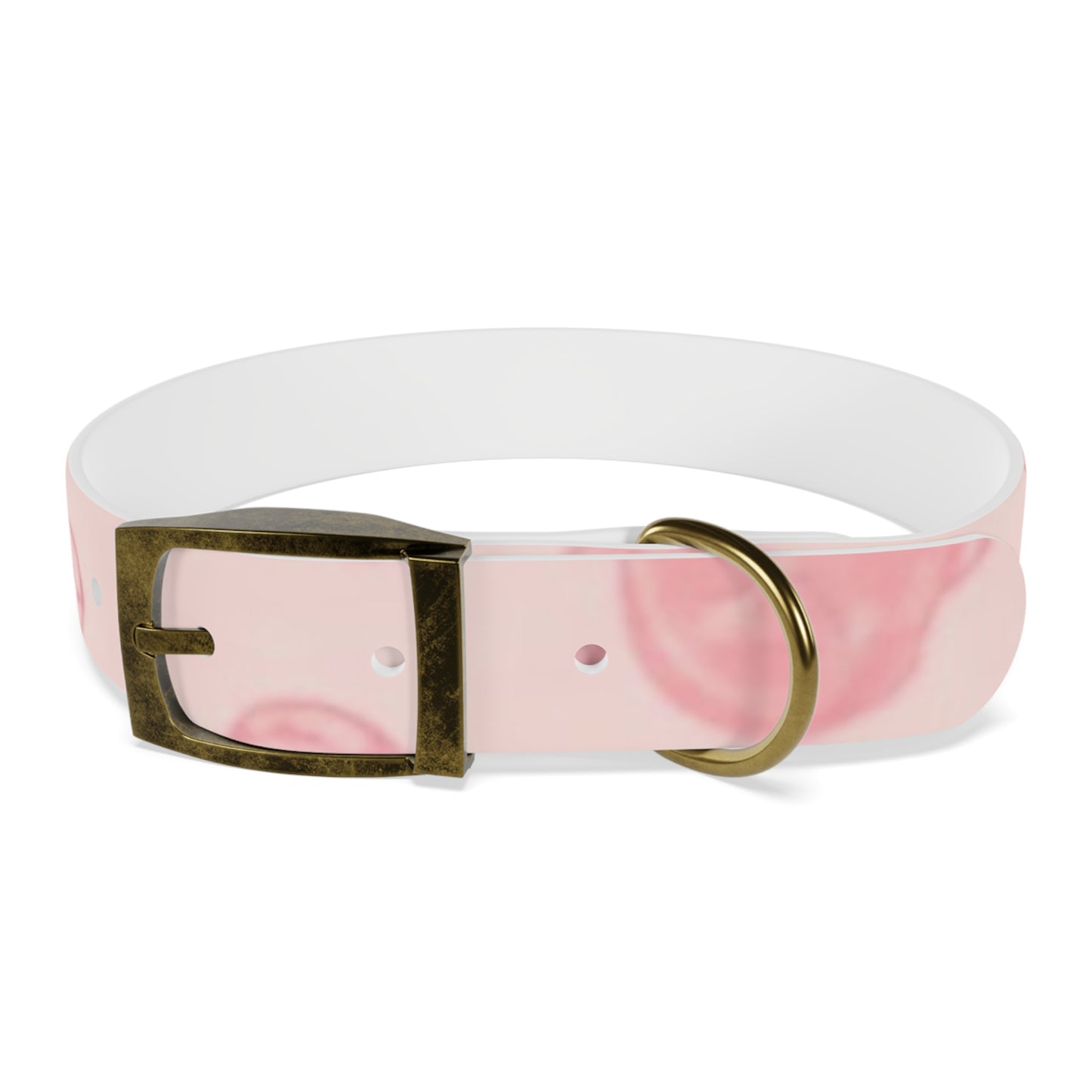 Beach Babe Pink Dog Collar - Stylish Pet Accessory for Beach Lovers