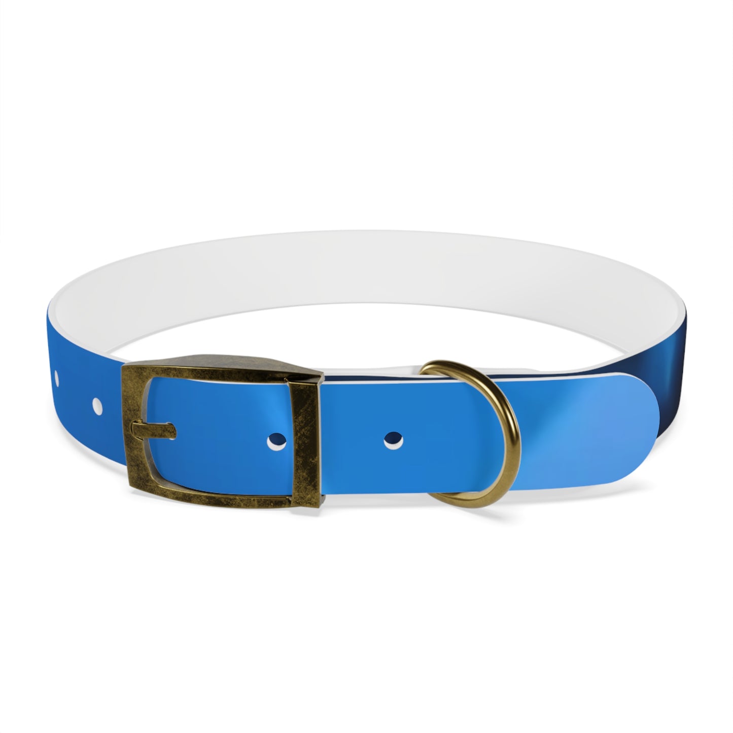 Dog Collar - Blue Smoke Design