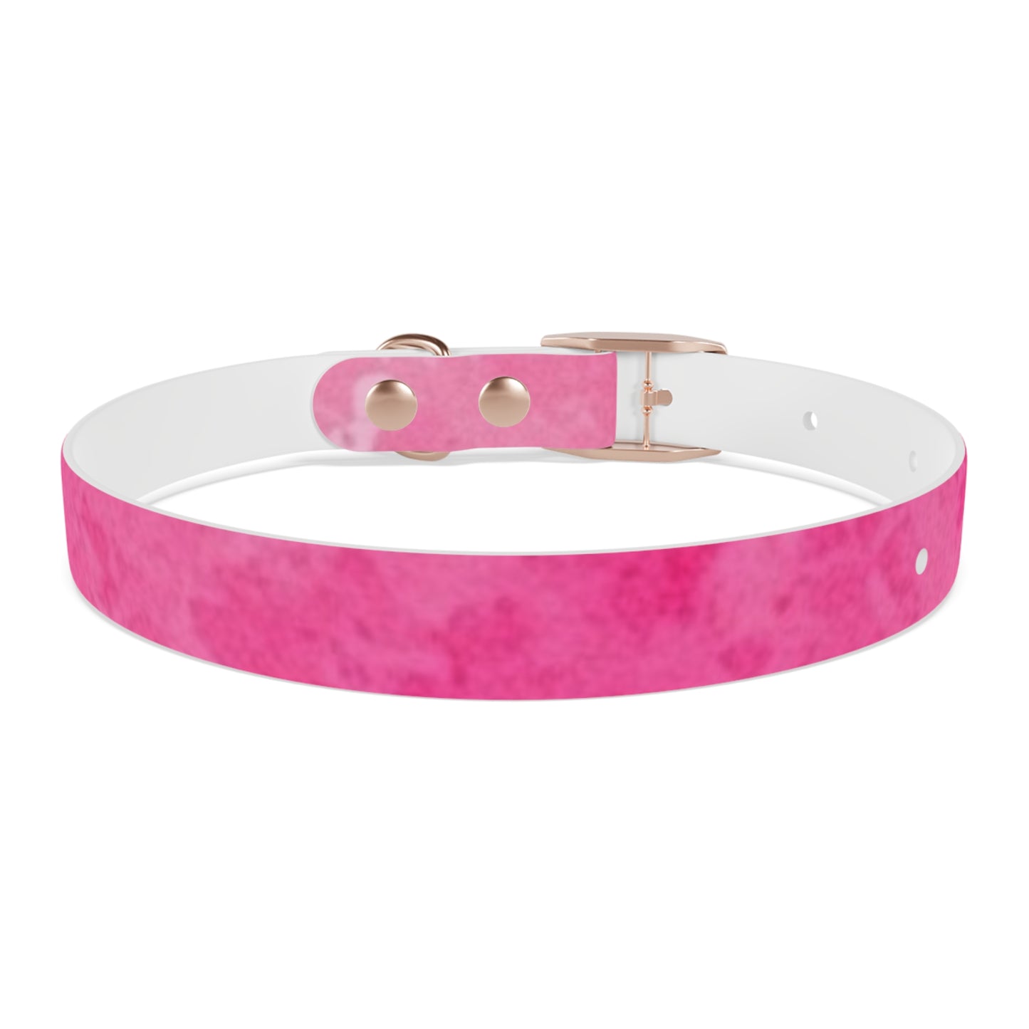 Custom Pink Dog Collar - Stylish Pet Accessory for Fashionable Dog Lovers