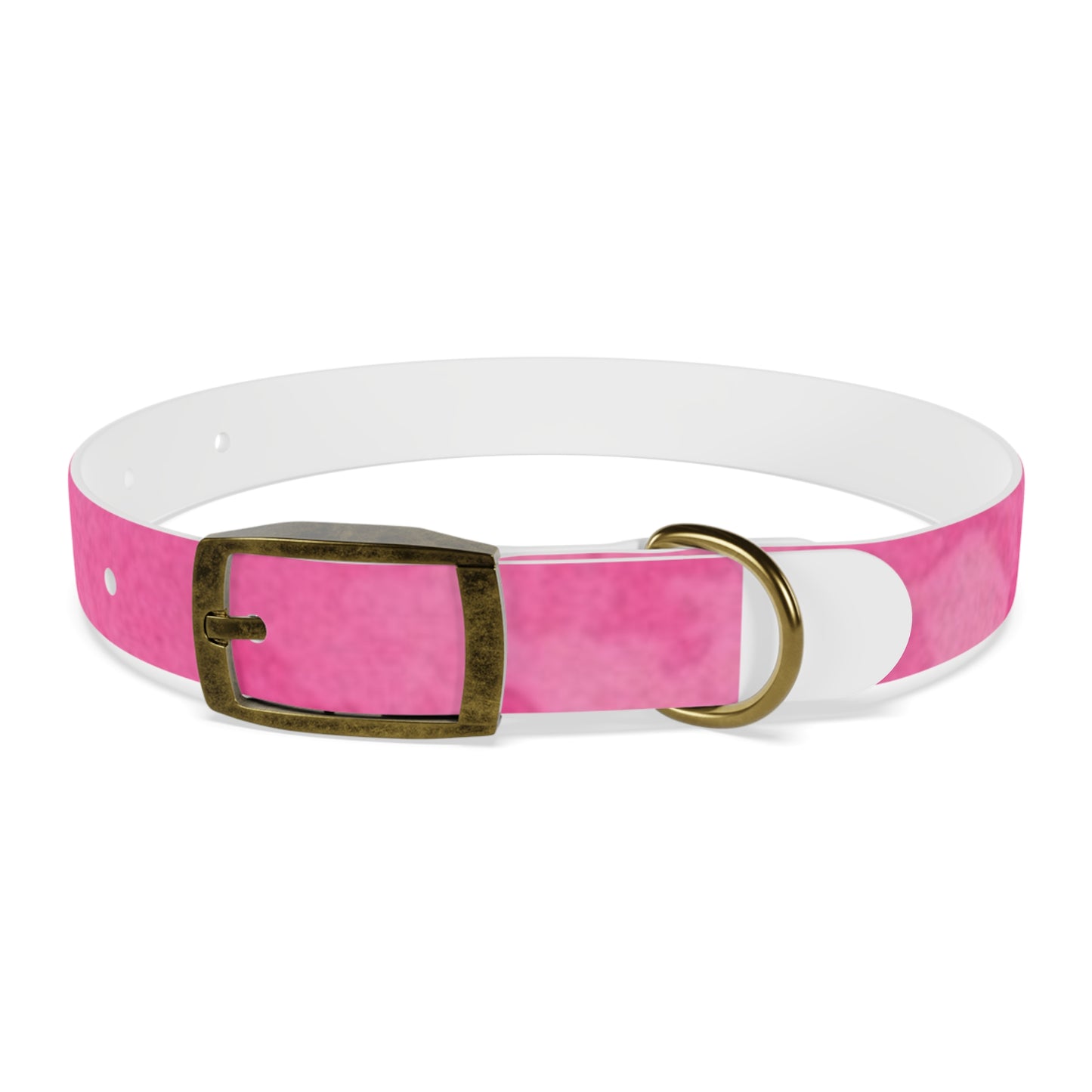 Custom Pink Dog Collar - Stylish Pet Accessory for Fashionable Dog Lovers
