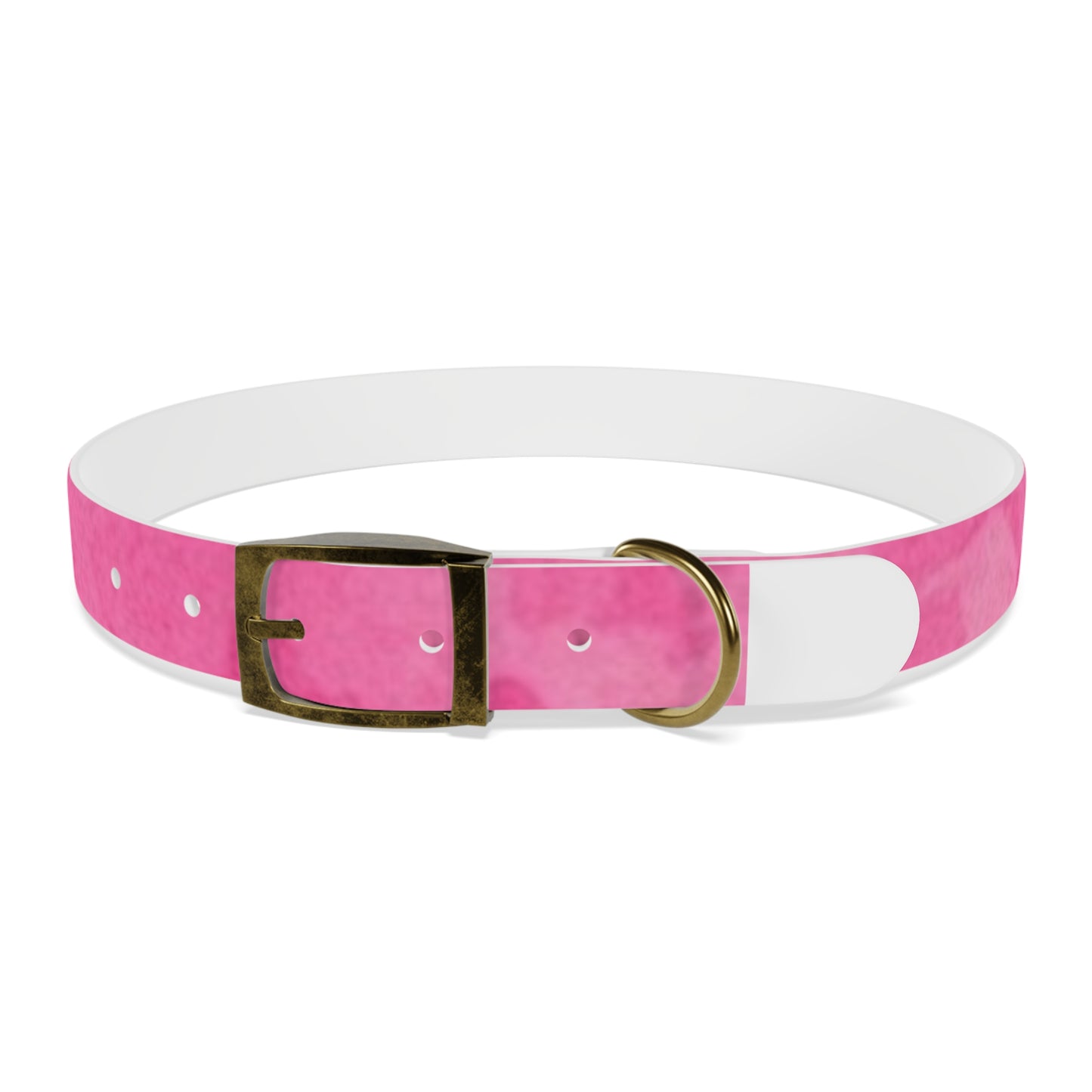 Custom Pink Dog Collar - Stylish Pet Accessory for Fashionable Dog Lovers