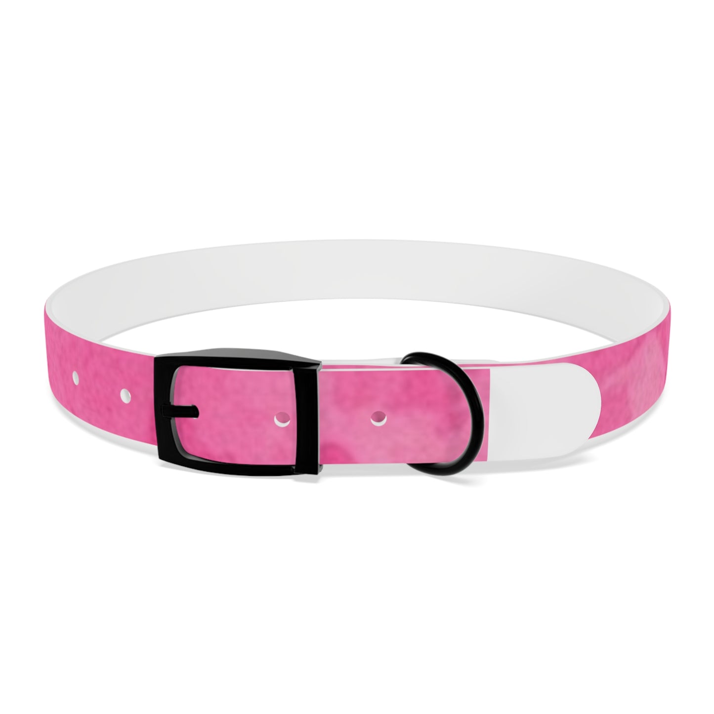 Custom Pink Dog Collar - Stylish Pet Accessory for Fashionable Dog Lovers