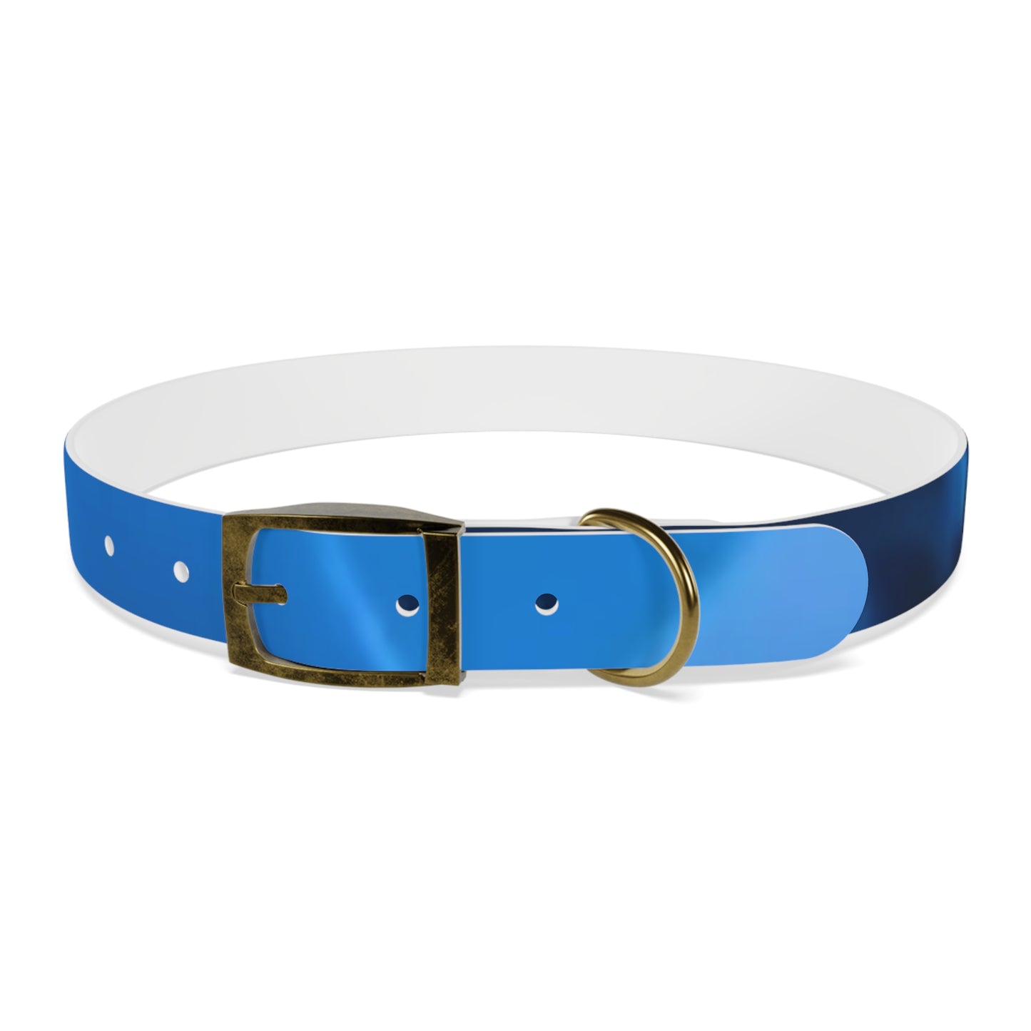 Dog Collar - Blue Smoke Design