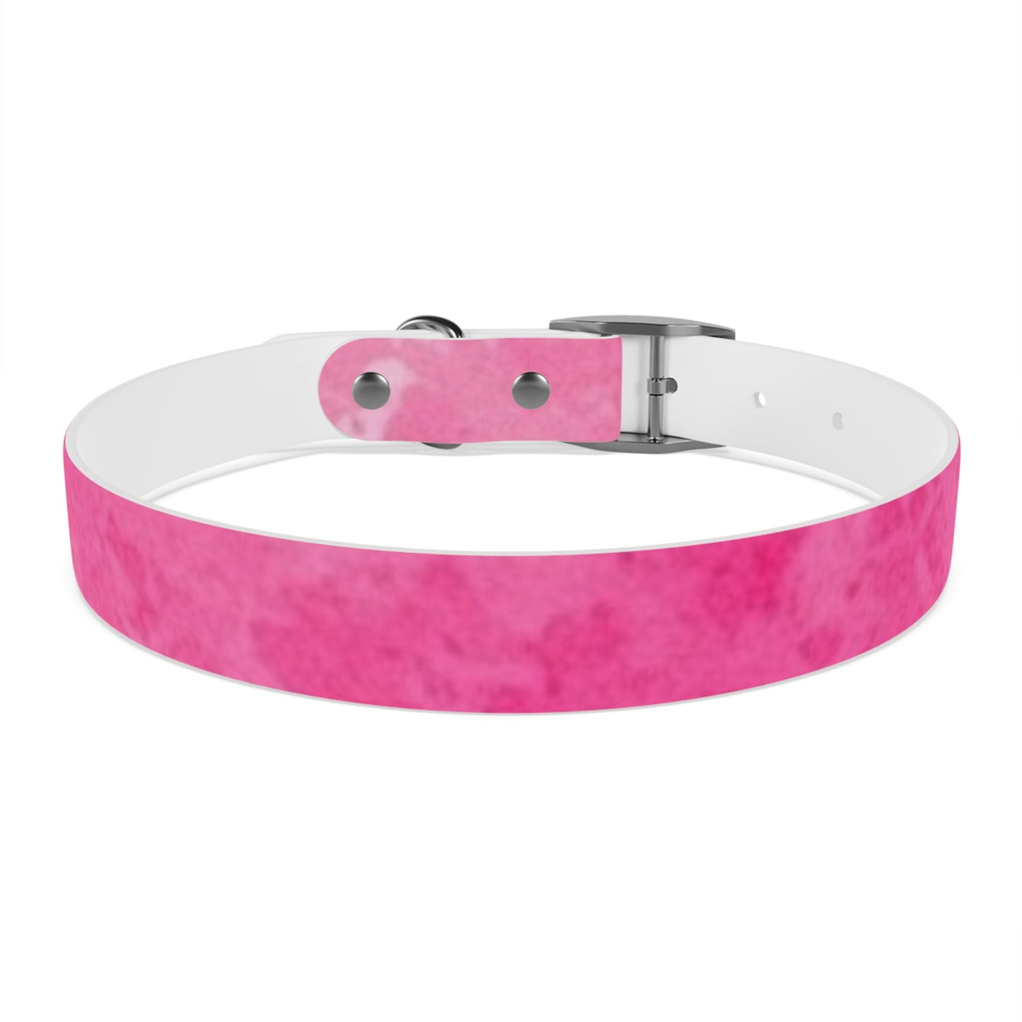 Custom Pink Dog Collar - Stylish Pet Accessory for Fashionable Dog Lovers