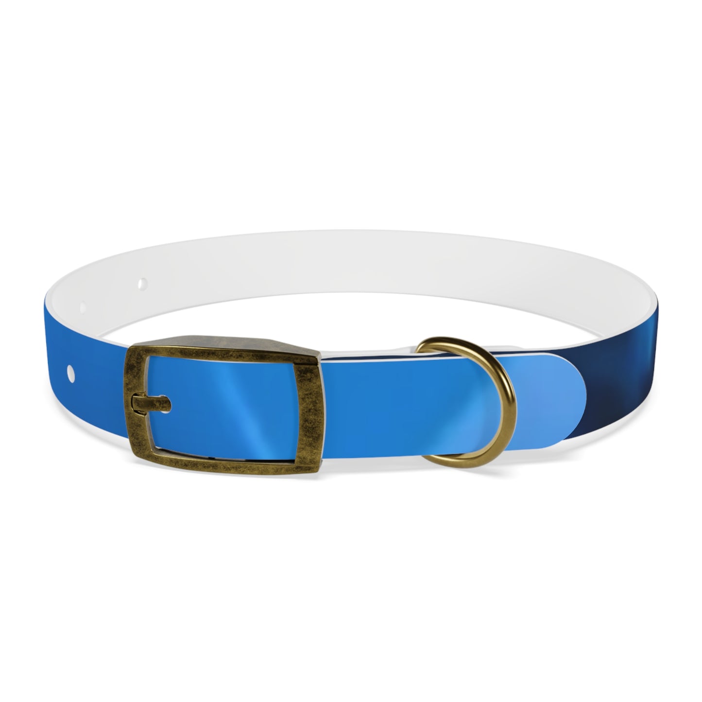 Dog Collar - Blue Smoke Design
