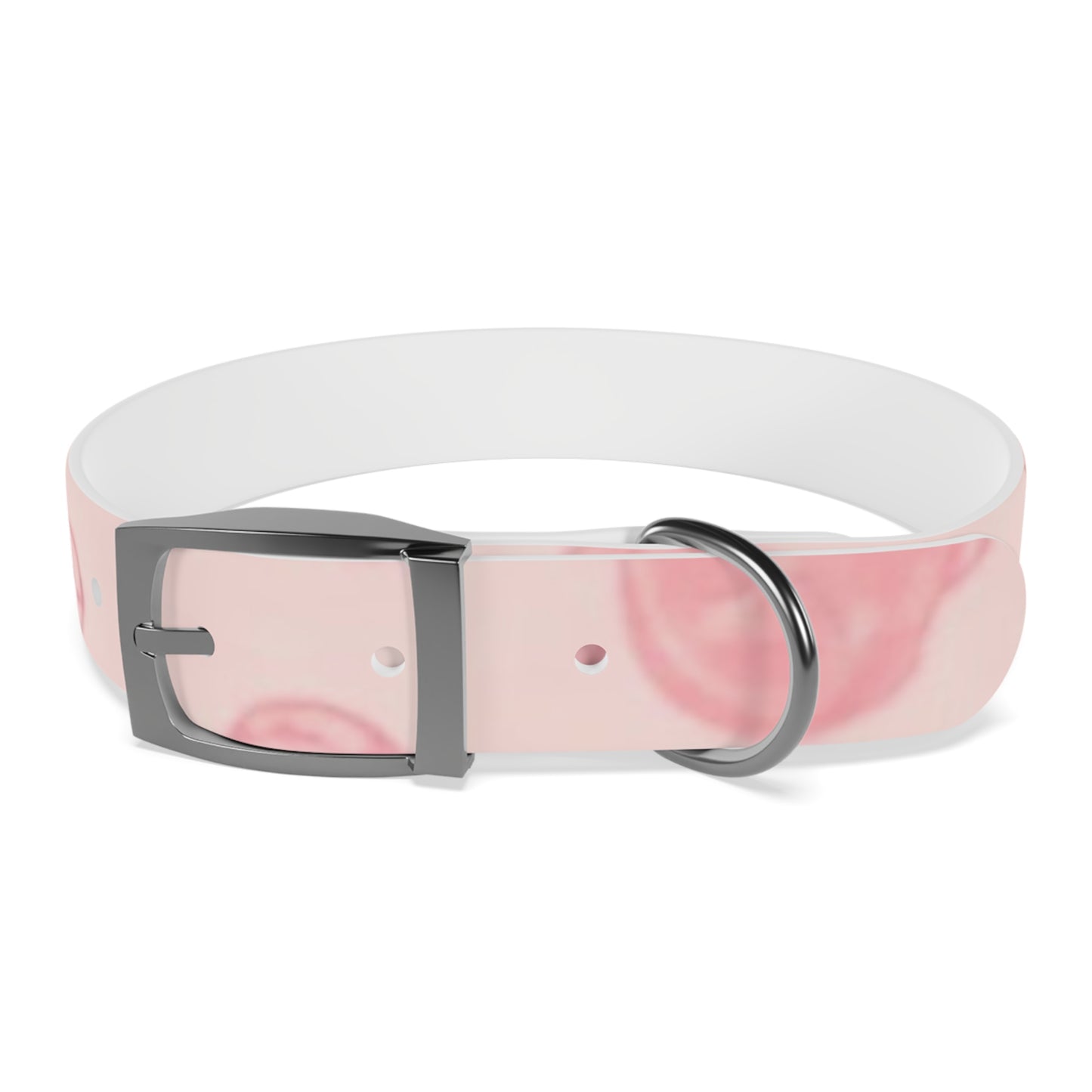 Beach Babe Pink Dog Collar - Stylish Pet Accessory for Beach Lovers