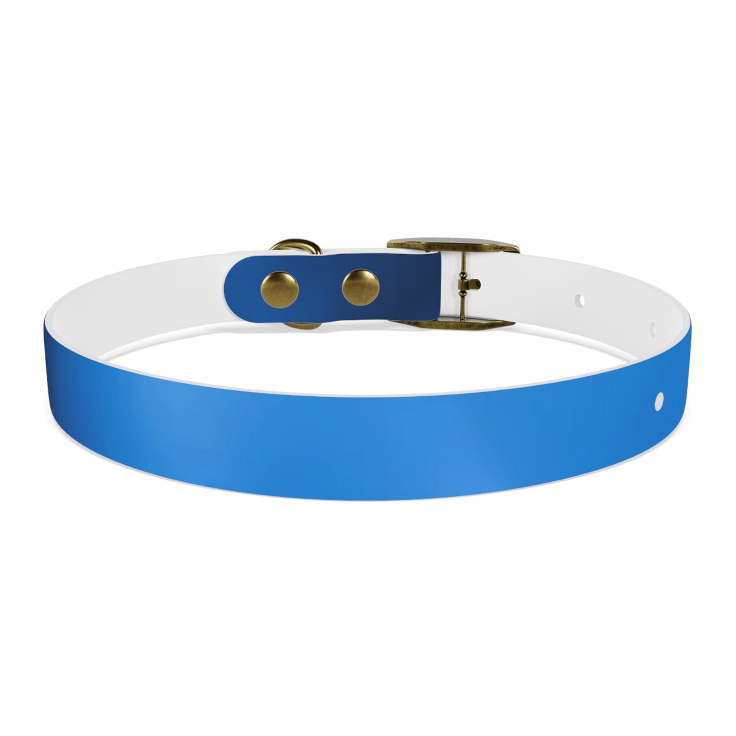 Dog Collar - Blue Smoke Design
