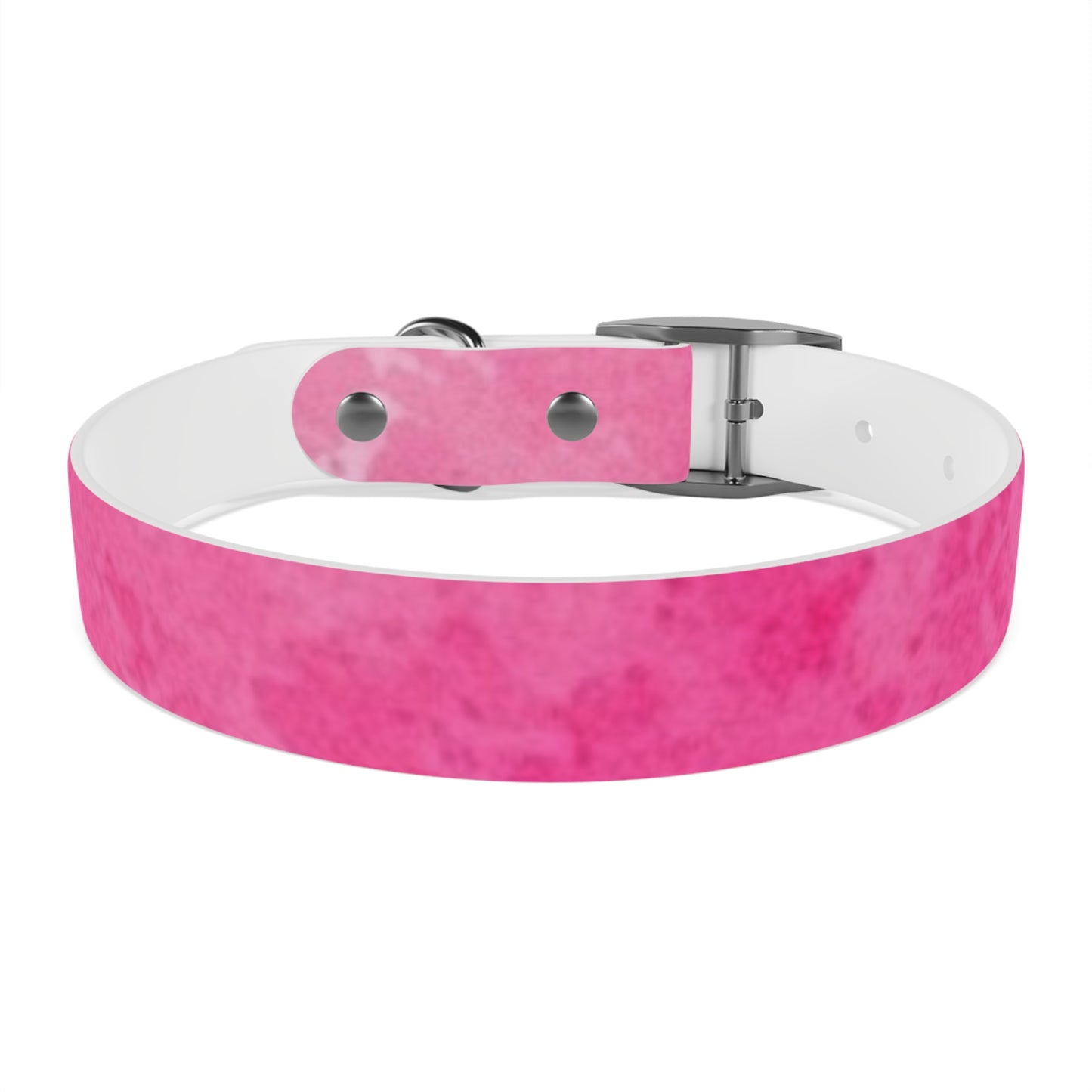Custom Pink Dog Collar - Stylish Pet Accessory for Fashionable Dog Lovers