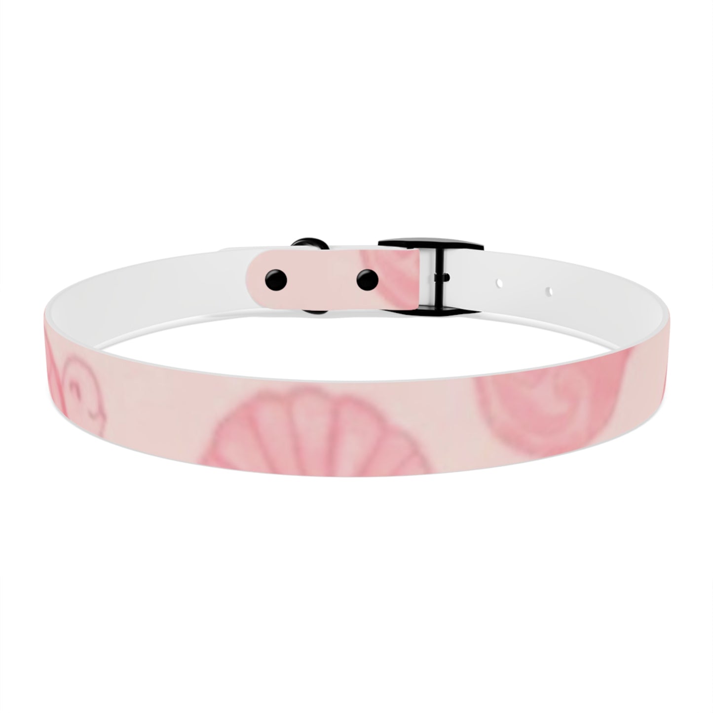 Beach Babe Pink Dog Collar - Stylish Pet Accessory for Beach Lovers