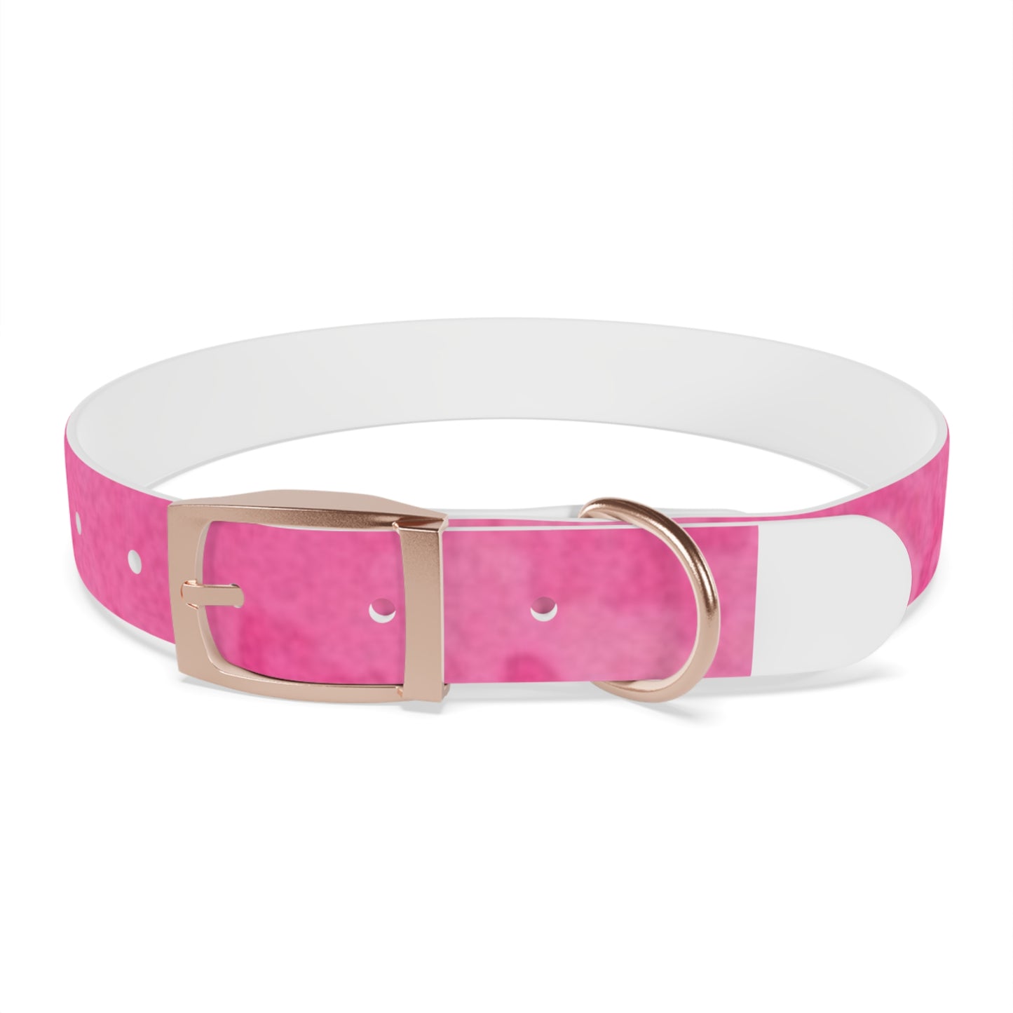 Custom Pink Dog Collar - Stylish Pet Accessory for Fashionable Dog Lovers