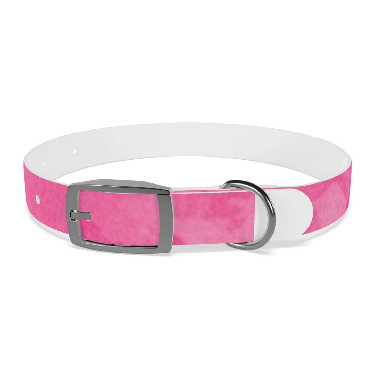 Custom Pink Dog Collar - Stylish Pet Accessory for Fashionable Dog Lovers