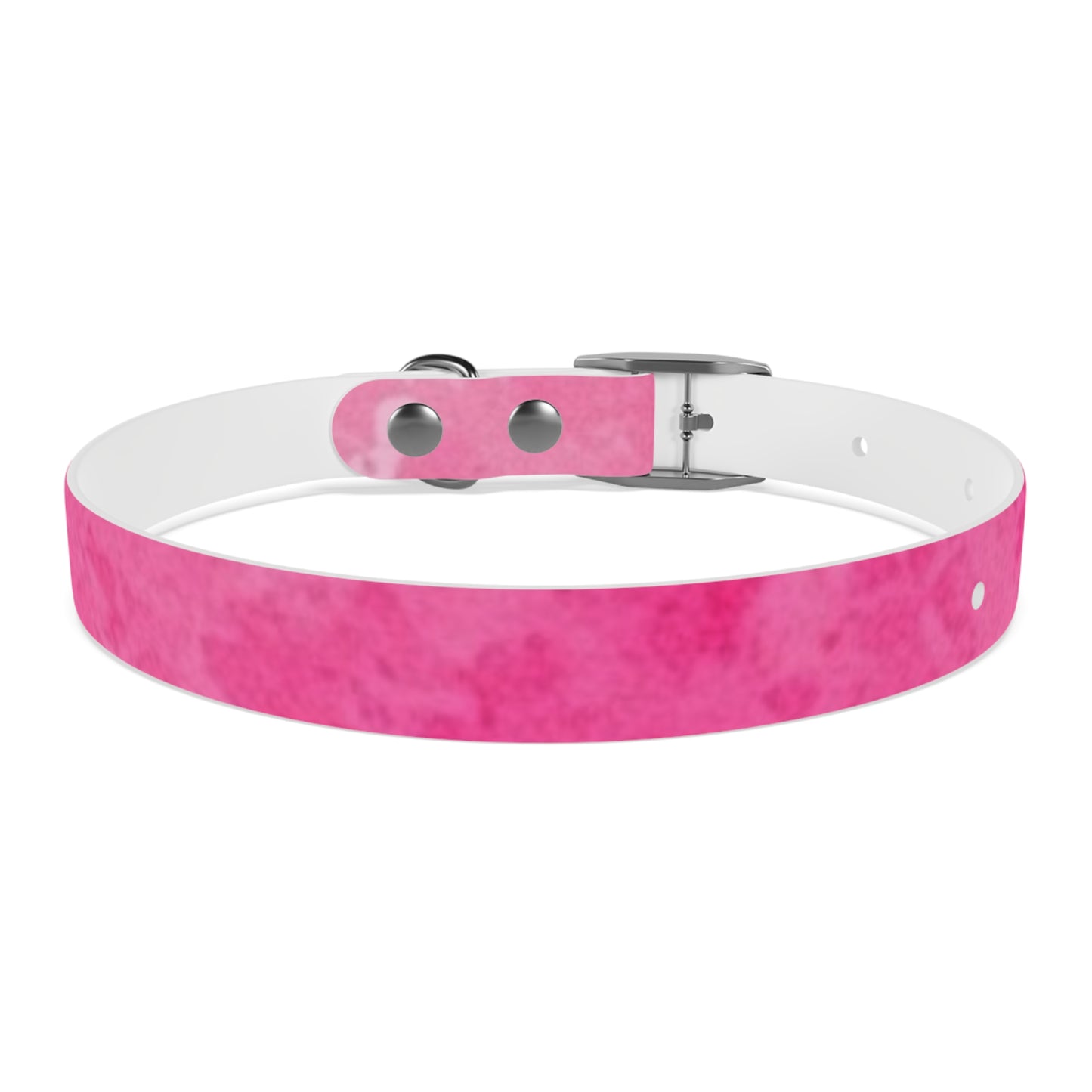Custom Pink Dog Collar - Stylish Pet Accessory for Fashionable Dog Lovers