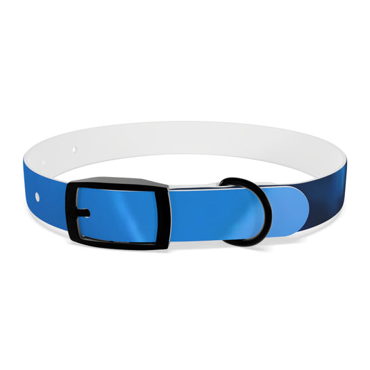 Dog Collar - Blue Smoke Design